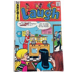 Archie Series Laugh #277 April 1974 Comic Vintage Fawcett Humor Bagged Boarded